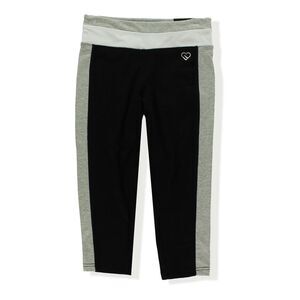 Aeropostale Womens Capri Yoga Pants, Black, NWT